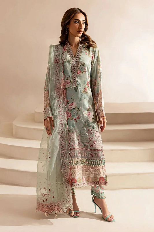 Picture of Nureh - The Silk Edit - S-16 - Unstitched - Available at Raja Sahib