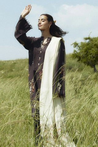 Picture of Zara Shahjahan - Coco Fall Winter Collection - CITRINE-D2A - Unstitched - Available at Raja Sahib