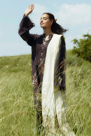 Picture of Zara Shahjahan - Coco Fall Winter Collection - CITRINE-D2A - Unstitched - Available at Raja Sahib