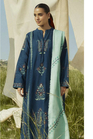 Picture of Zara Shahjahan - Coco Fall Winter Collection - PEARL-D3A - Unstitched - Available at Raja Sahib