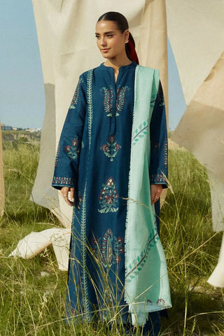 Picture of Zara Shahjahan - Coco Fall Winter Collection - PEARL-D3A - Unstitched - Available at Raja Sahib