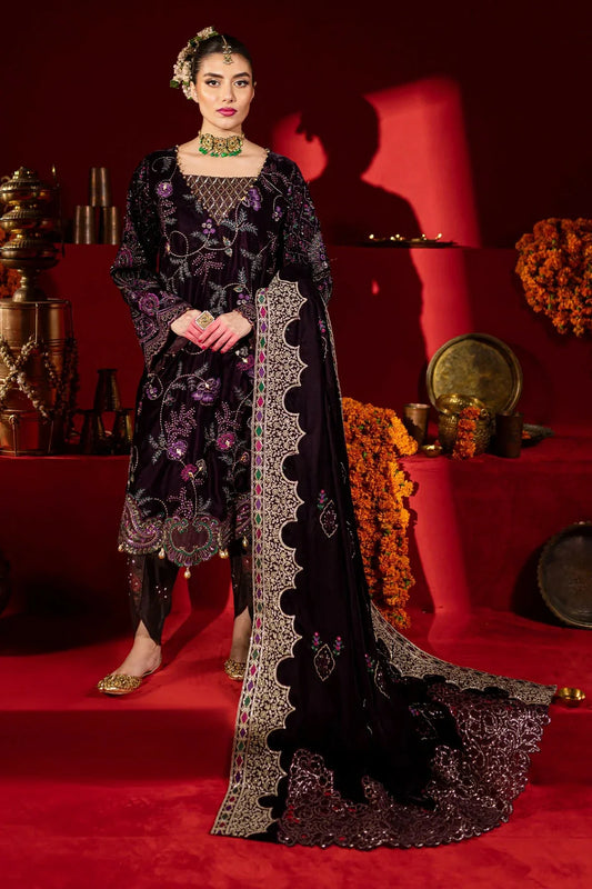 Picture of Nureh - Maya Embroidered Velvet Collection Vol 1 - NW-91 - Unstitched - Available at Raja Sahib