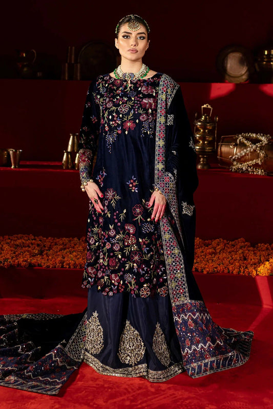 Picture of Nureh - Maya Embroidered Velvet Collection Vol 1 - NW-93 - Unstitched - Available at Raja Sahib