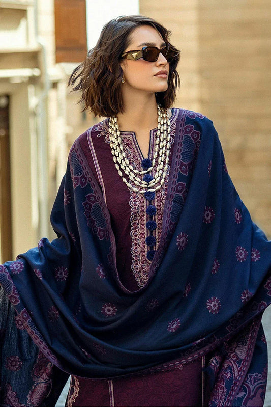 Picture of Mushq - Broadway Luxury Winter Shawl Collection - 09 Endless Passion - Unstitched - Available at Raja Sahib