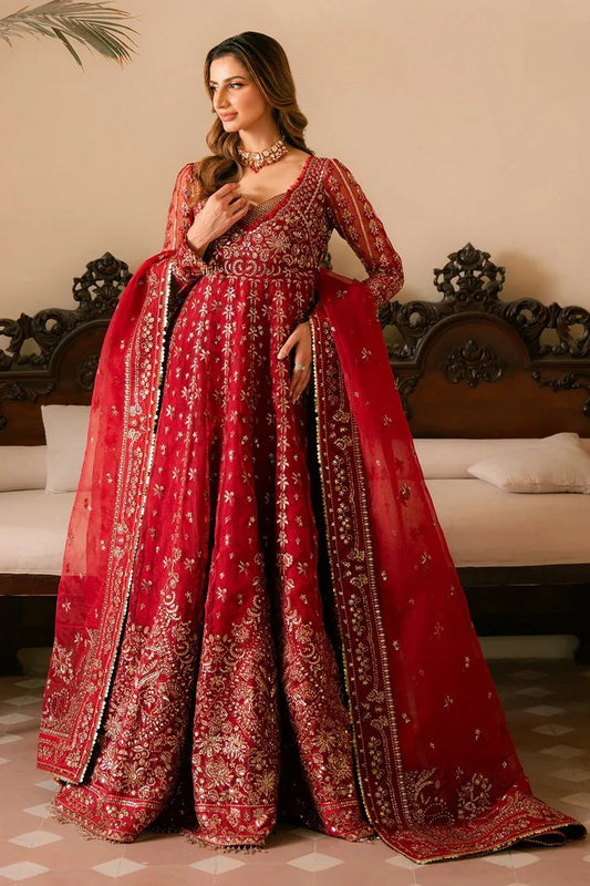 Picture of Ayzel - Solene Wedding Formals - 04 Rose - Unstitched - Available at Raja Sahib