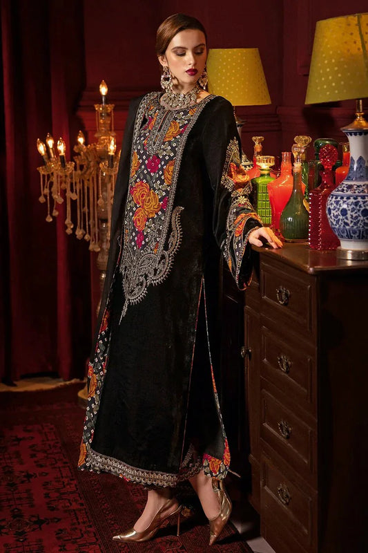 Picture of Charizma - Signora Premium Embroidered Velvet Edit Vol 1 - CVT4-04 - Unstitched - Available at Raja Sahib