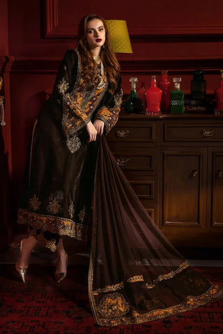 Picture of Charizma - Signora Premium Embroidered Velvet Edit Vol 1 - CVT4-05 - Unstitched - Available at Raja Sahib