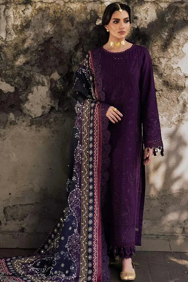 Picture of Nureh - Bazaar Embroidered Chikankari Khaddar Collection Vol 1 - NE-115 - Unstitched - Available at Raja Sahib