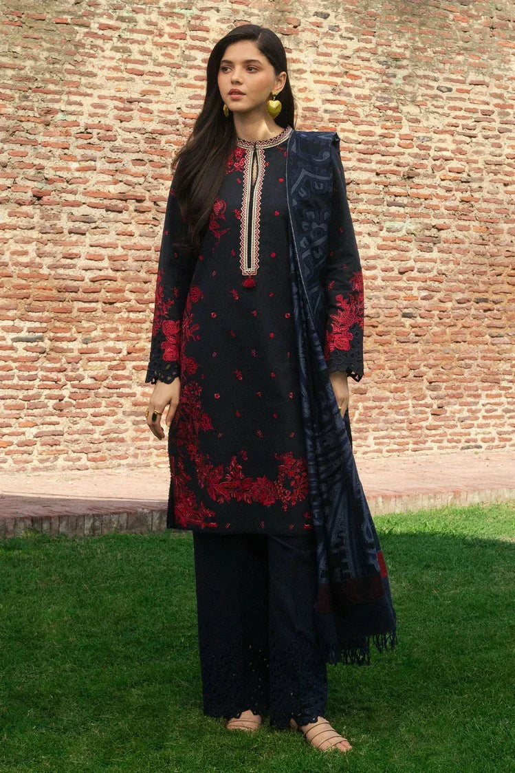 Picture of Zara Shahjahan - Winter Collection - DARYA-D2 - Unstitched - Available at Raja Sahib