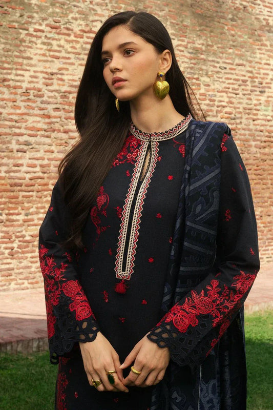 Picture of Zara Shahjahan - Winter Collection - DARYA-D2 - Unstitched - Available at Raja Sahib