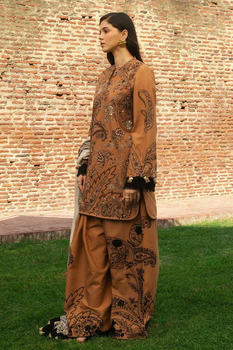 Picture of Zara Shahjahan - Winter Collection - ROYA-D6 - Unstitched - Available at Raja Sahib