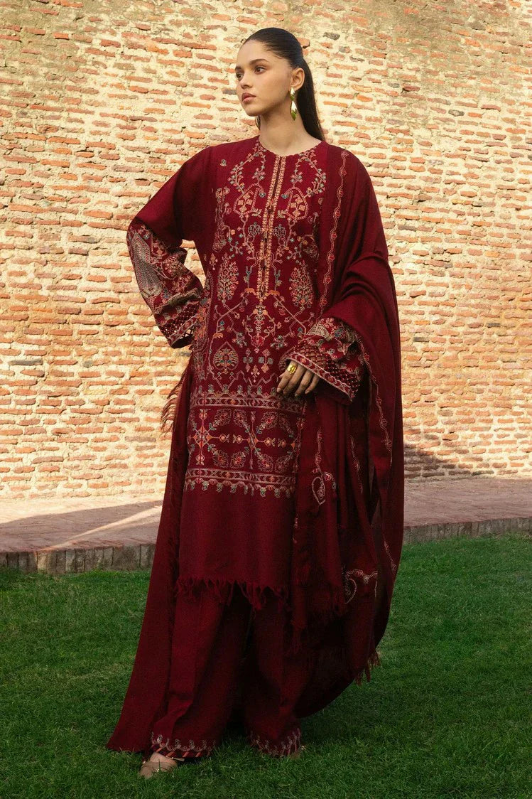 Picture of Zara Shahjahan - Winter Collection - RAHA-D8 - Unstitched - Available at Raja Sahib