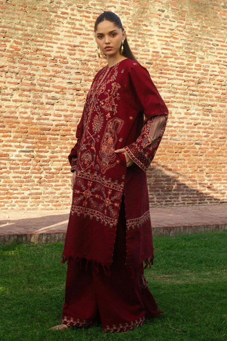 Picture of Zara Shahjahan - Winter Collection - RAHA-D8 - Unstitched - Available at Raja Sahib