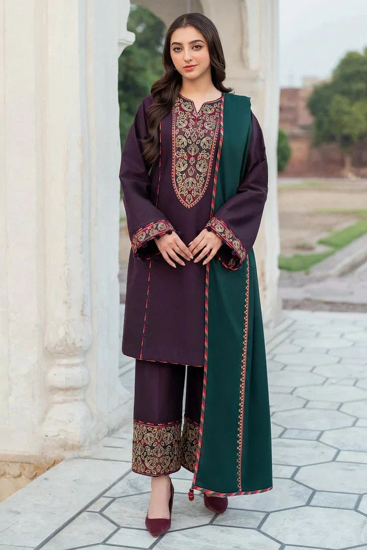 Picture of Jazmin - Delia Fall Winter Collection - Design 01 - Unstitched - Available at Raja Sahib