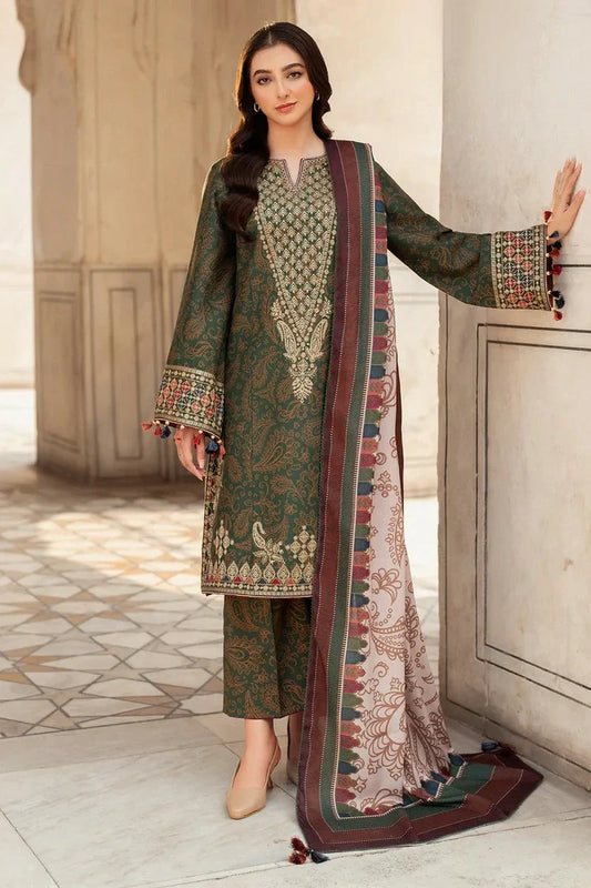 Picture of Jazmin - Delia Fall Winter Collection - Design 04 - Unstitched - Available at Raja Sahib