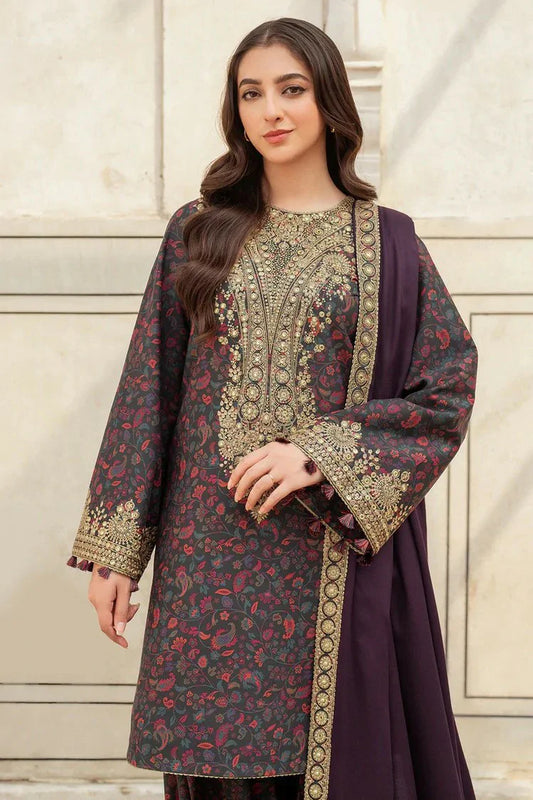 Picture of Jazmin - Delia Fall Winter Collection - Design 06 - Unstitched - Available at Raja Sahib