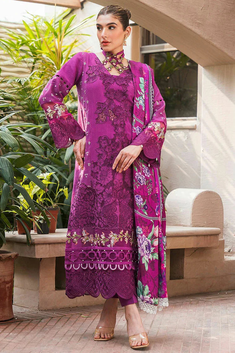 Picture of Asifa & Nabeel - Winter Luxury Collection - BLOOM WL-09 - Unstitched - Available at Raja Sahib