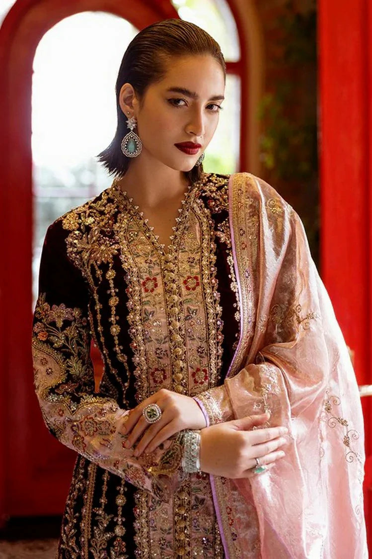 Picture of Mushq - Deja Vu Velvet Collection - 08 Sentimental Journey - Unstitched - Available at Raja Sahib