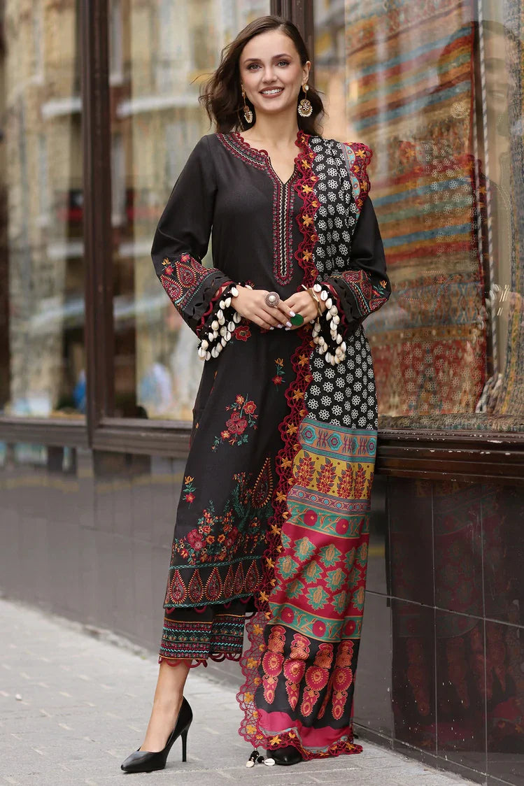 Picture of Charizma - Poshima Embroidered Leather Fall Winter Collection Vol 1 - PS4-03 - Unstitched - Available at Raja Sahib