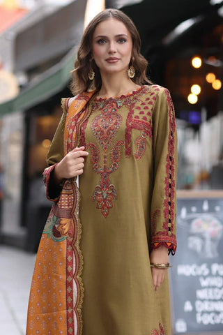 Picture of Charizma - Poshima Embroidered Leather Fall Winter Collection Vol 1 - PS4-08 - Unstitched - Available at Raja Sahib