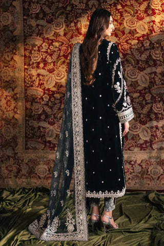 Picture of Qalamkar - Velvet Edit - BK-03 SAMIRA - Unstitched - Available at Raja Sahib