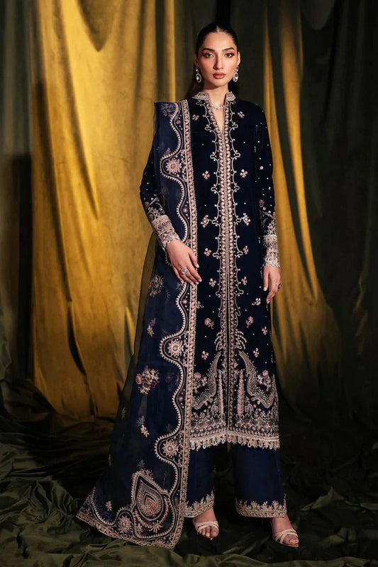 Picture of Qalamkar - Velvet Edit - BK-05 DALIA - Unstitched - Available at Raja Sahib