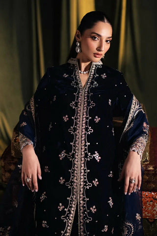 Picture of Qalamkar - Velvet Edit - BK-05 DALIA - Unstitched - Available at Raja Sahib