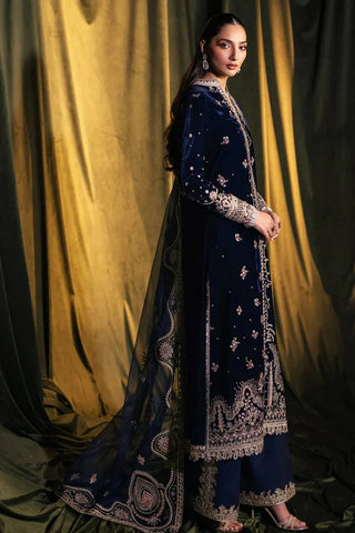 Picture of Qalamkar - Velvet Edit - BK-05 DALIA - Unstitched - Available at Raja Sahib