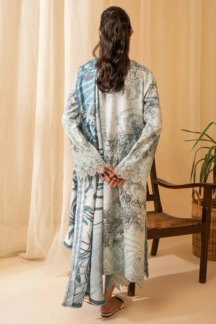 Picture of Aabyaan - Izabel Linen Edit - AZ-10 Elina - Unstitched - Available at Raja Sahib