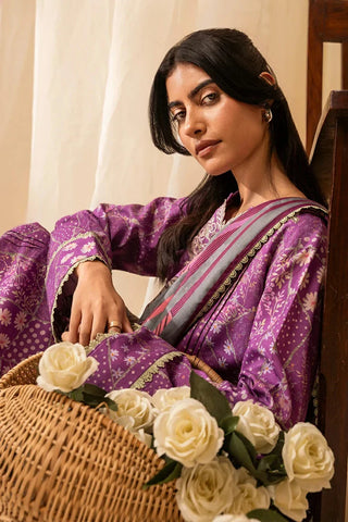 Picture of Aabyaan - Izabel Linen Edit - AZ-02 Sabrina - Unstitched - Available at Raja Sahib