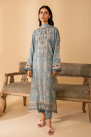 Picture of Aabyaan - Izabel Linen Edit - AZ-05 Serena - Unstitched - Available at Raja Sahib