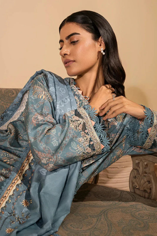 Picture of Aabyaan - Izabel Linen Edit - AZ-05 Serena - Unstitched - Available at Raja Sahib