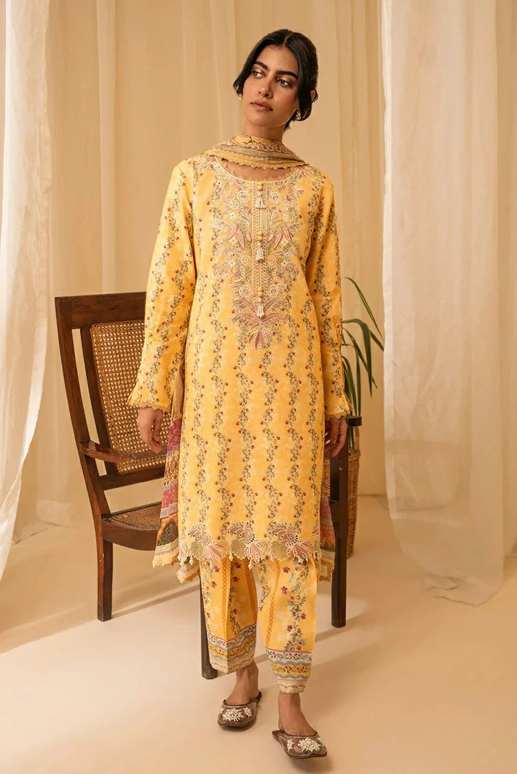 Picture of Aabyaan - Izabel Linen Edit - AZ-07 Alara - Unstitched - Available at Raja Sahib