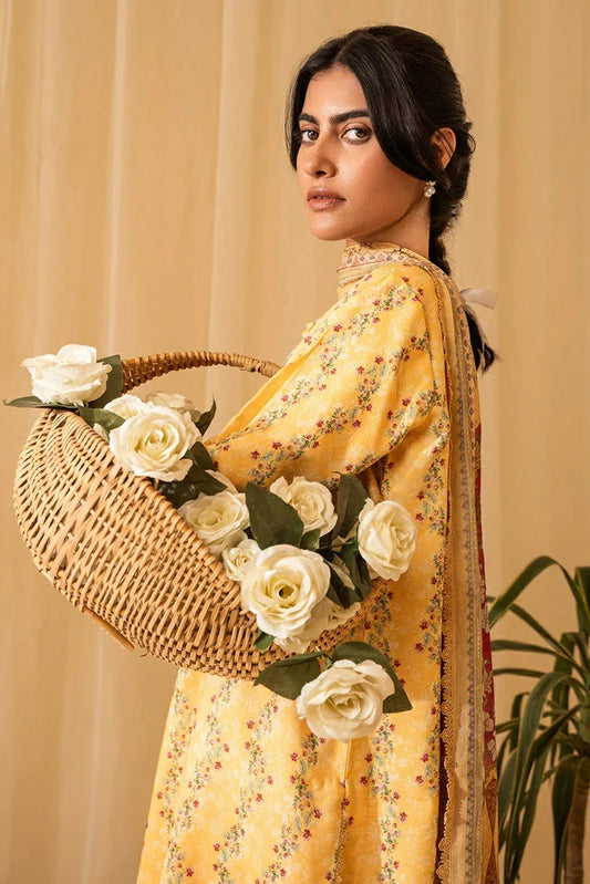 Picture of Aabyaan - Izabel Linen Edit - AZ-07 Alara - Unstitched - Available at Raja Sahib