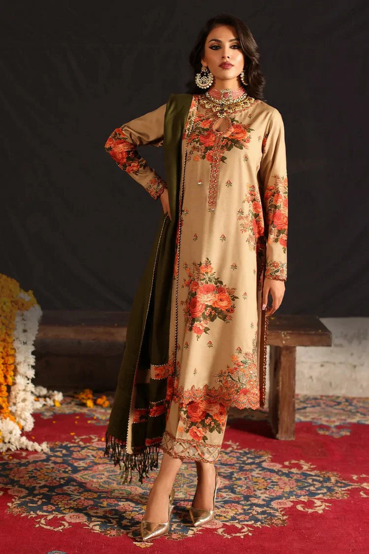 Picture of Charizma - Miraas Embroidered Acrylic Viscose Collection Vol 1 - CMW4-2 - Unstitched - Available at Raja Sahib