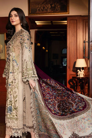 Picture of Maria B - Winter Luxe Collection - LN-1211 - Unstitched - Available at Raja Sahib