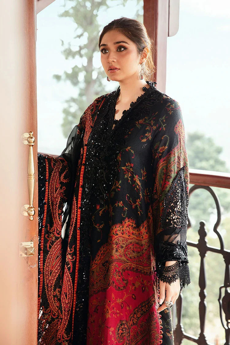 Picture of Maria B - Winter Luxe Collection - LN-1204 - Unstitched - Available at Raja Sahib