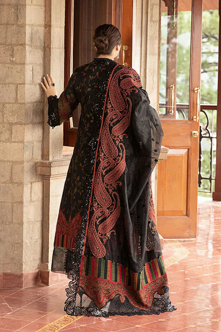 Picture of Maria B - Winter Luxe Collection - LN-1204 - Unstitched - Available at Raja Sahib