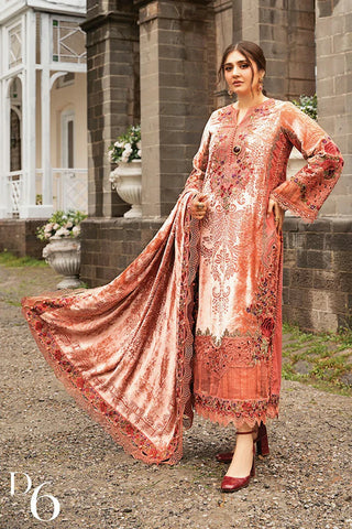 Picture of Maria B - Winter Luxe Collection - LN-1206 - Unstitched - Available at Raja Sahib