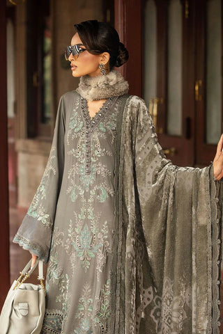 Picture of Maria B - Winter Luxe Collection - LN-1209 - Unstitched - Available at Raja Sahib