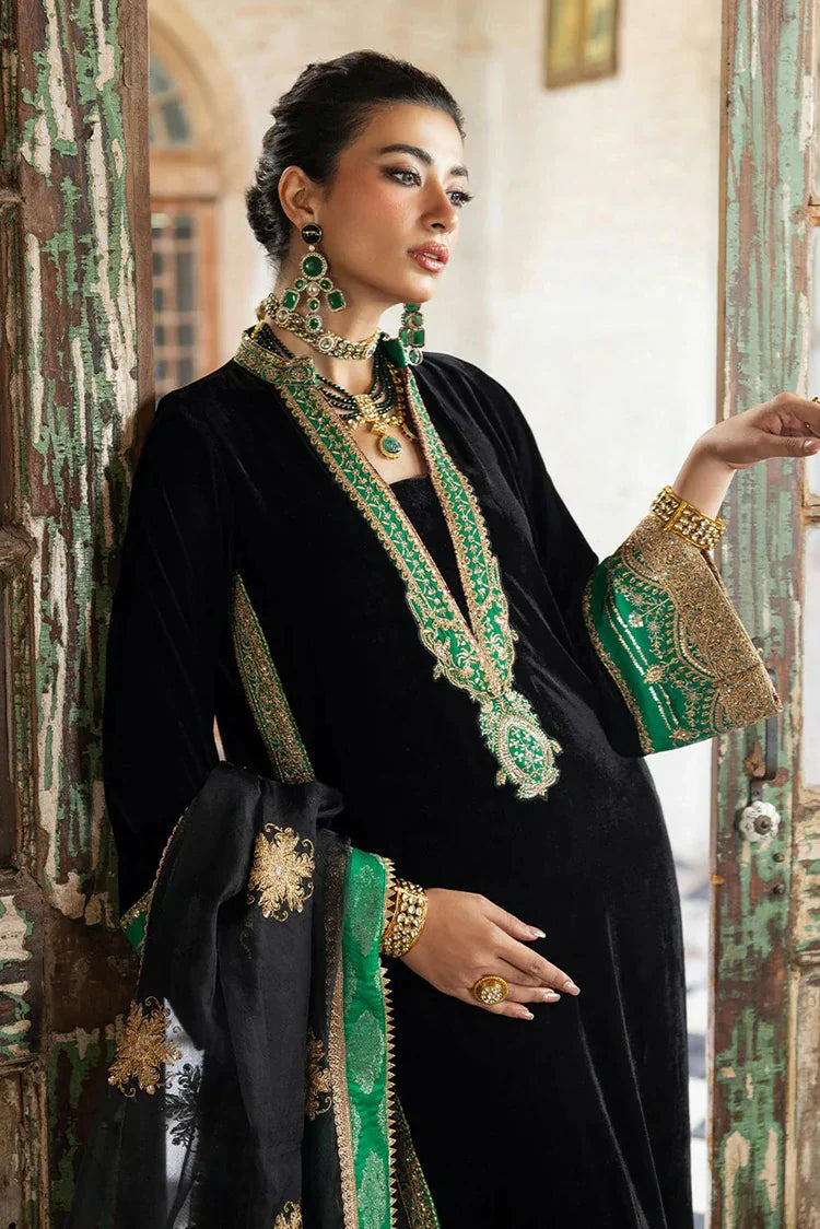 Picture of Zainab Chottani - Velvet Collection - VANYA-D3 - Unstitched - Available at Raja Sahib