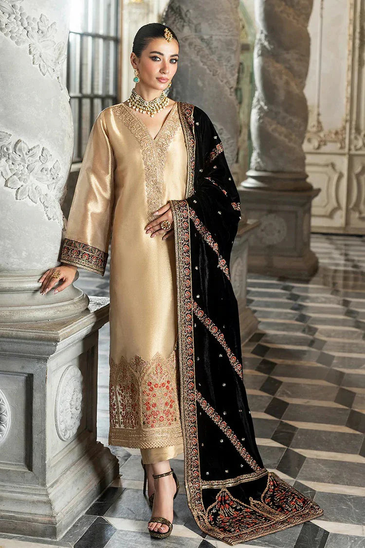 Picture of Zainab Chottani - Velvet Collection - MINHA-D7 - Unstitched - Available at Raja Sahib