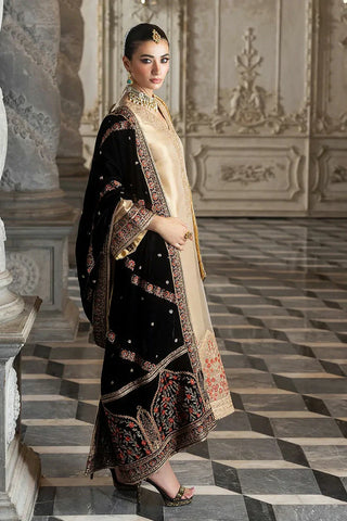 Picture of Zainab Chottani - Velvet Collection - MINHA-D7 - Unstitched - Available at Raja Sahib