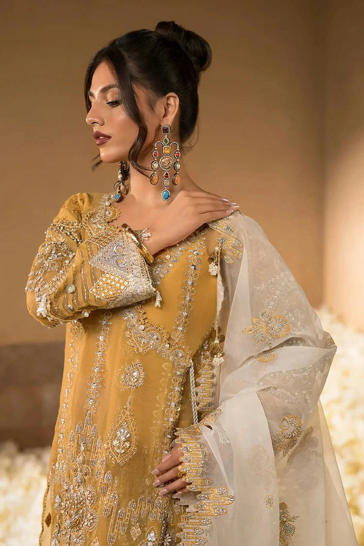 Picture of Elaf - Celebrations Formal Handwork Collection - EFH-07 SAHAR - Unstitched - Available at Raja Sahib