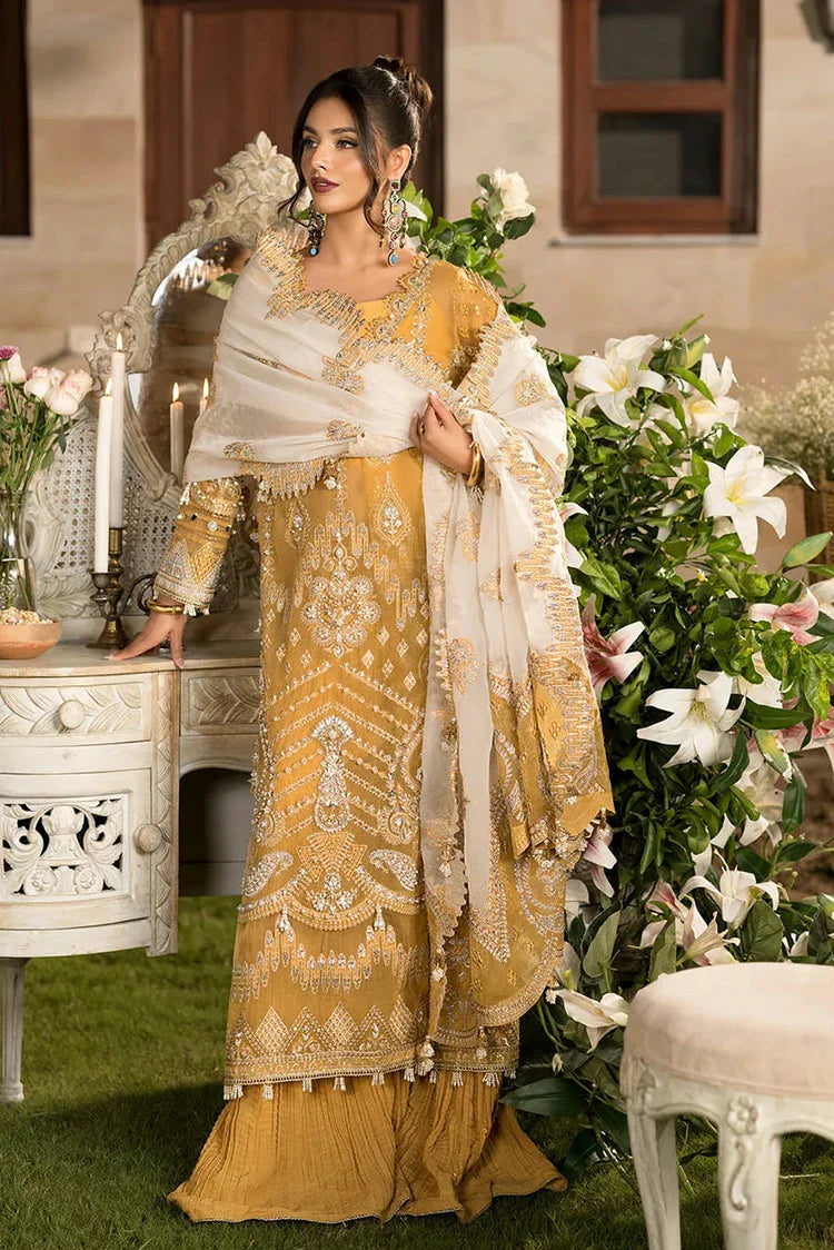 Picture of Elaf - Celebrations Formal Handwork Collection - EFH-07 SAHAR - Unstitched - Available at Raja Sahib