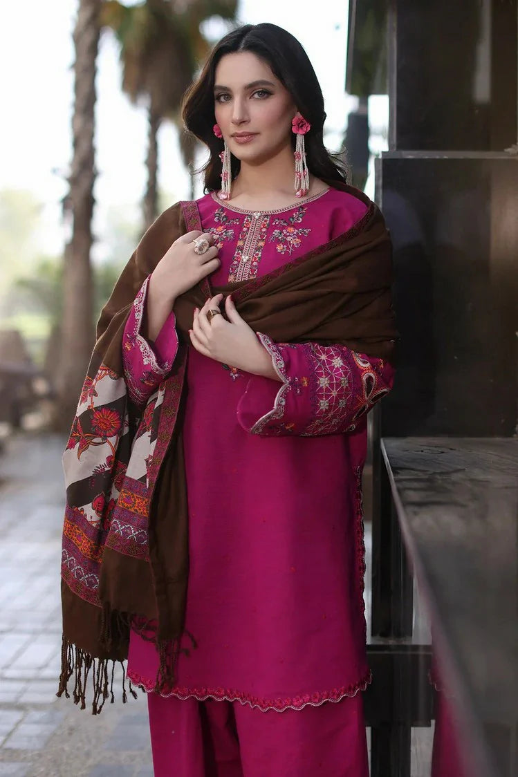 Picture of Charizma - Naranji Embroidered Khaddar Fall Winter Collection Vol 1 - CNW4-01 - Unstitched - Available at Raja Sahib