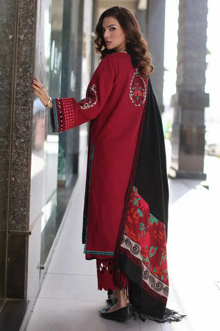 Charizma - Naranji Embroidered Khaddar Fall Winter Collection Vol 1 - CNW4-03 - Unstitched