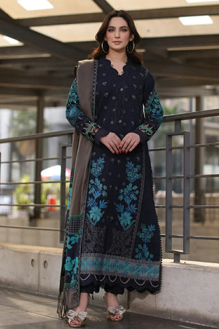 Charizma - Naranji Embroidered Khaddar Fall Winter Collection Vol 1 - CNW4-04 - Unstitched