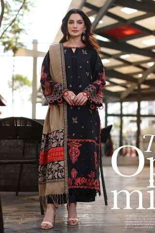 Charizma - Naranji Embroidered Khaddar Fall Winter Collection Vol 1 - CNW4-06 - Unstitched