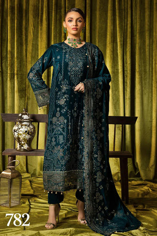 Picture of Shaista - Executive Velvet Collection - Design 782 - Unstitched - Available at Raja Sahib